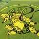Illustration for article titled Behold These Incredible Artworks Grown from a Rice Field in Japan